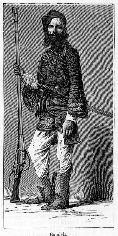 Bandela, 1886 door Unbekannt