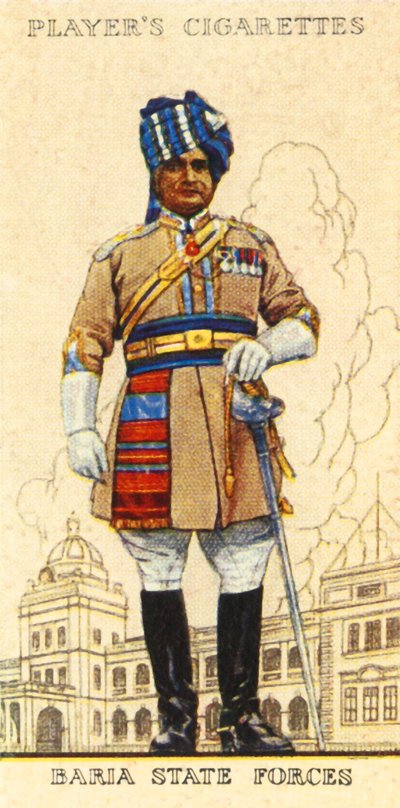 Baria State Forces, 1936 door Unbekannt