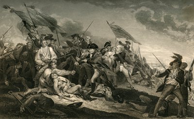 Slag bij Bunker Hill, 1877 door Unbekannt