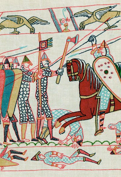 Slag bij Hastings, 1066 door Unbekannt