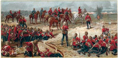Slag bij Tel-el-Kebir, Egypte, 13 september 1882-1887 door Unbekannt