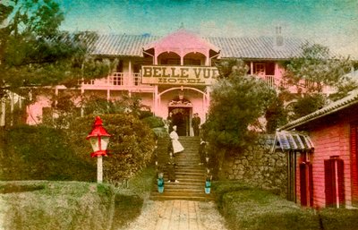 Belle Vue Hotel, Nagasaki, Japan, voor 1920 door Unbekannt