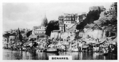 Benares, India, ca. 1925 door Unbekannt