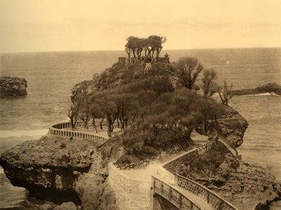 Biarritz - Le Rocher du Basta, ca. 1930 door Unbekannt