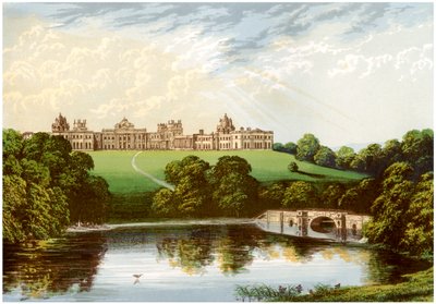 Blenheim Palace, Oxfordshire, huis van de Hertog van Marlborough, ca. 1880 door Unbekannt