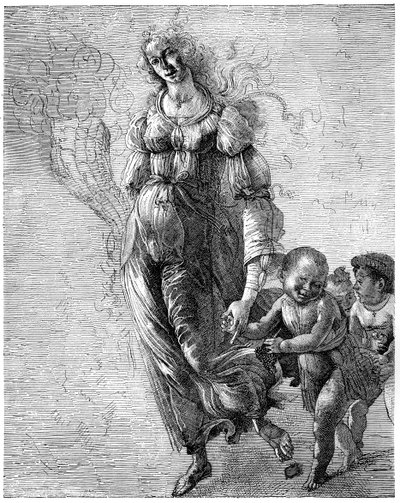 De overvloed van Botticelli door Unbekannt