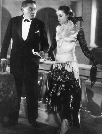 Brigitte Helm en Paul Wegener in Alraune door Unbekannt