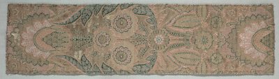 Brocade Textiel, ca. 1700 door Unbekannt
