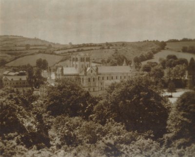 Buckfast Abbey Kerk Zuidoost, late 19e - vroege 20e eeuw door Unbekannt