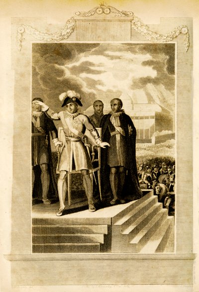 Buonaparte op het Veld van Mei, 1816 door Unbekannt