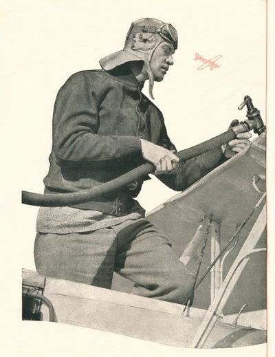 C.W.A. Scott praat met Londen: Als je een nachtvlucht bent, vertrek dan met Booths, ca. 1935 door Unbekannt