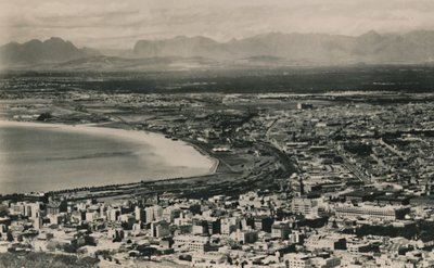 Kaapstad - Tafelbaai met Stellenbosch en Hottentots Holland Bergen, Zuid-Afrika door Unbekannt