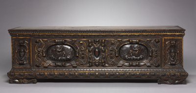 Cassone, midden 1500 door Unbekannt