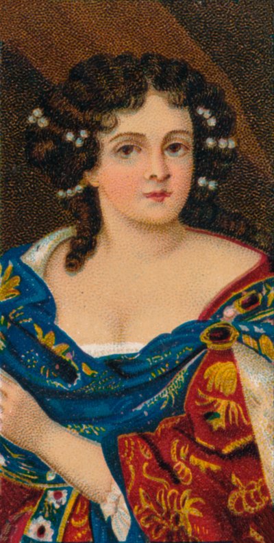 Catharina van Braganza 1638-1705, koningin-gemalin van koning Karel II, 1912 door Unbekannt