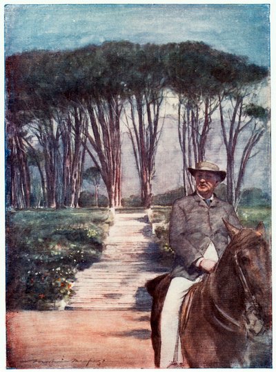 Cecil Rhodes, in Engeland geboren Zuid-Afrikaanse ondernemer en staatsman, ca. 1900 door Unbekannt