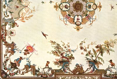 Plafond in de Grande Singerie, Château de Chantilly, Frankrijk door Unbekannt
