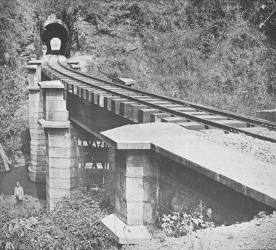 Centrale Spoorweg van Brazilië: Tunnel door de Serra do Mar door Unbekannt