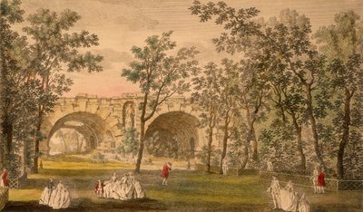 Middenpad, Vauxhall Gardens, Londen, ca. 1751 door Unbekannt