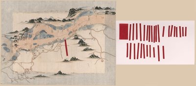 Changjiang shui shi Guazhou zhen biao zhong ying jiang xun quan tu door Unbekannt