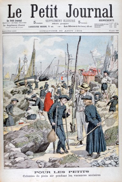 Kinder Vakantiekamp tijdens Schoolvakanties, 1903 door Unbekannt