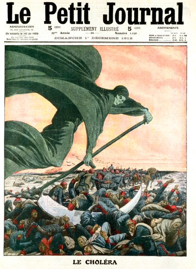 Cholera, 1912 door Unbekannt