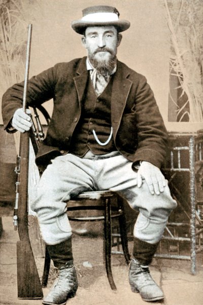 Christiaan de Wet, Boers soldaat en politicus, ca. 1900 door Unbekannt