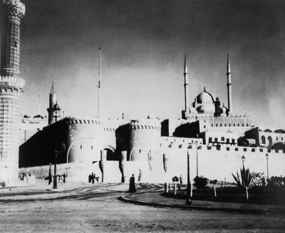 Citadel en Mohammed Ali-moskee, Caïro, Egypte, eind 19e of begin 20e eeuw door Unbekannt