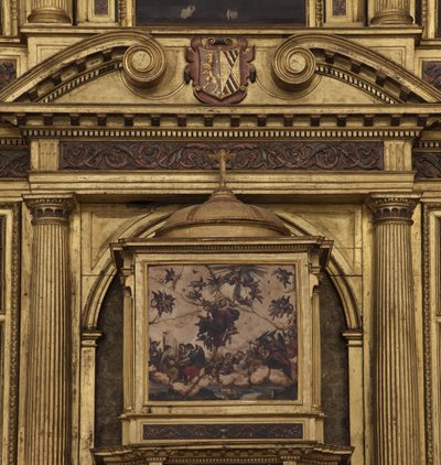 Collegiale kerk. Interieur. Het hoogaltaar (detail) door Unbekannt