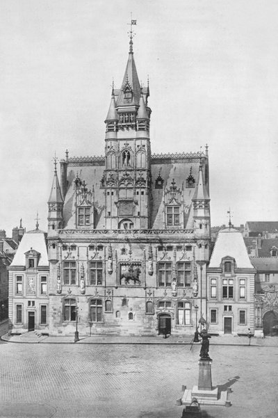 Compiegne: Het stadhuis, 1914 door Unbekannt