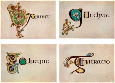 Samengestelde letters, 800 AD, 20e eeuw door Unbekannt