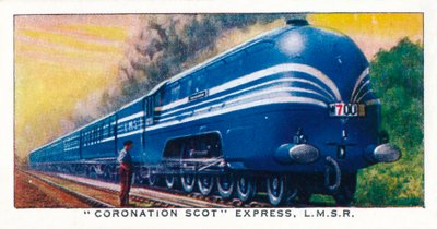 Coronation Scot Express, L.M.S.R., 1938 door Unbekannt