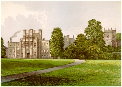 Coughton Court, Warwickshire, huis van Baronet Throckmorton, ca. 1880 door Unbekannt