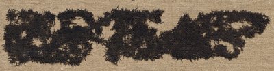 CrepeRep Stof Fragment, 3e eeuw door Unbekannt