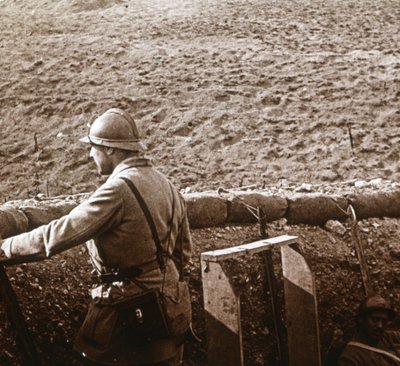 Damloup-batterij, Verdun, Noord-Frankrijk, ca. 1914-ca. 1918 door Unbekannt
