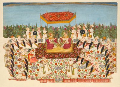 Darbar Mirza Maharai Lakhpatiji door Unbekannt