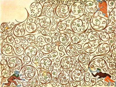Decoratie in de Solna kerk, nabij Stockholm, Zweden, 1928 door Unbekannt
