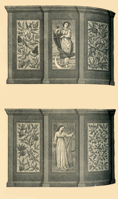 Decoraties van de West Dining-Room, South Kensington Museum, c1865, 1881 door Unbekannt