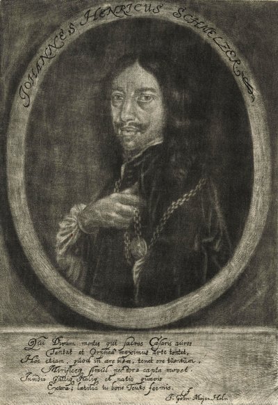 Afgebeeld persoon: Johann Heinrich Schmelzer door Unbekannt