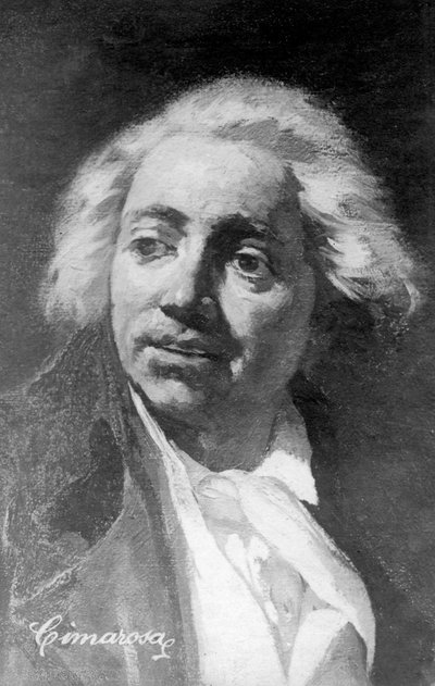 Domenico Cimarosa, Italiaanse componist door Unbekannt