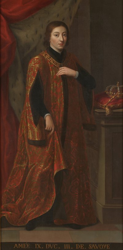 Hertog Amadeus IX van Savoye door Unbekannt
