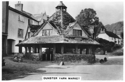 Dunster garenmarkt, 1936 door Unbekannt