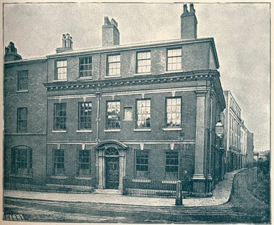 Edmund Hectors Huis: Het Oude Plein, Birmingham door Unbekannt