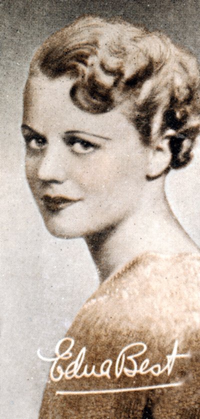 Edna Best 1900-1974, Britse toneel- en filmactrice, 1935 door Unbekannt