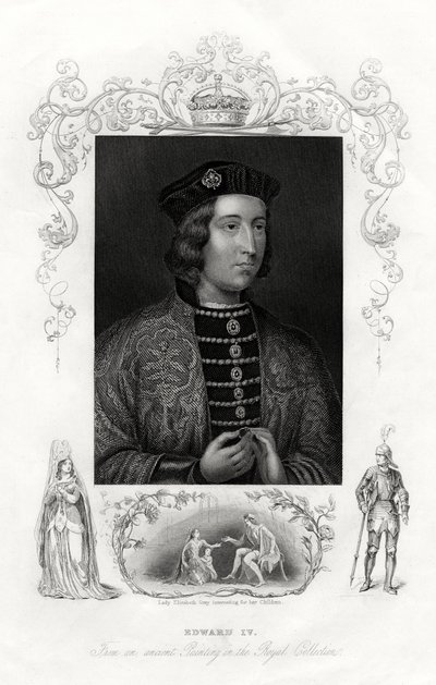 Edward IV, Koning van Engeland, 1860 door Unbekannt
