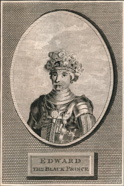 Edward de Zwarte Prins, 1793 door Unbekannt