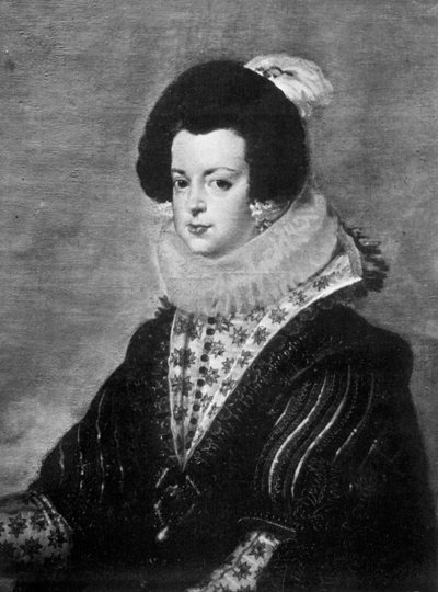 Elisabeth van Bourbon, vrouw van koning Filips IV van Spanje, ca. 1630 1901 door Unbekannt