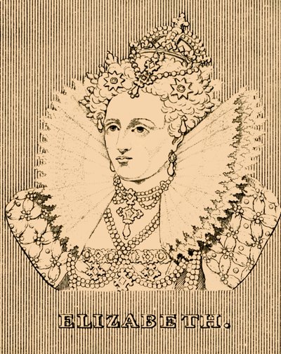 Elizabeth, 1533-1603 door Unbekannt