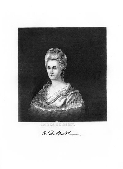 Esther De Berdt Reed, Amerikaanse Revolutionaire Oorlogspatriot door Unbekannt