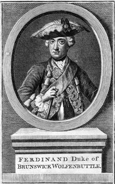Ferdinand, hertog van Brunswick, 19e eeuw door Unbekannt