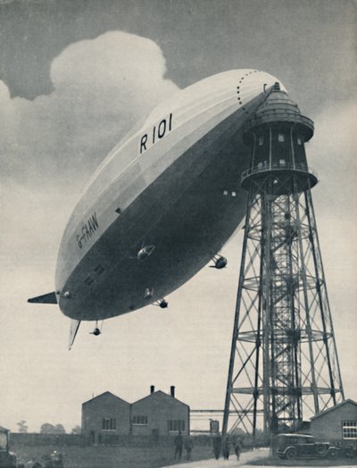 Drijvend aan de masttop, Een machtige envelop van onzichtbare kracht, ca. 1935 door Unbekannt